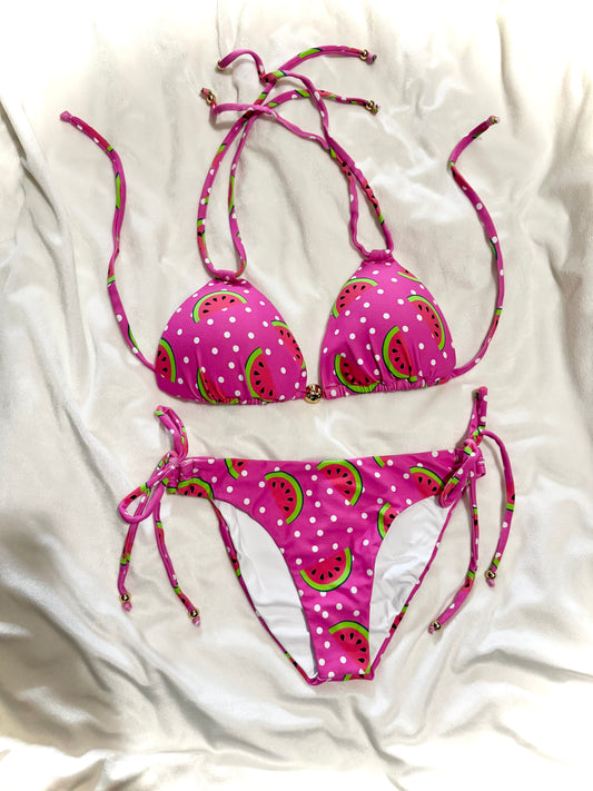 Watermelon Sugar Tie Bottoms