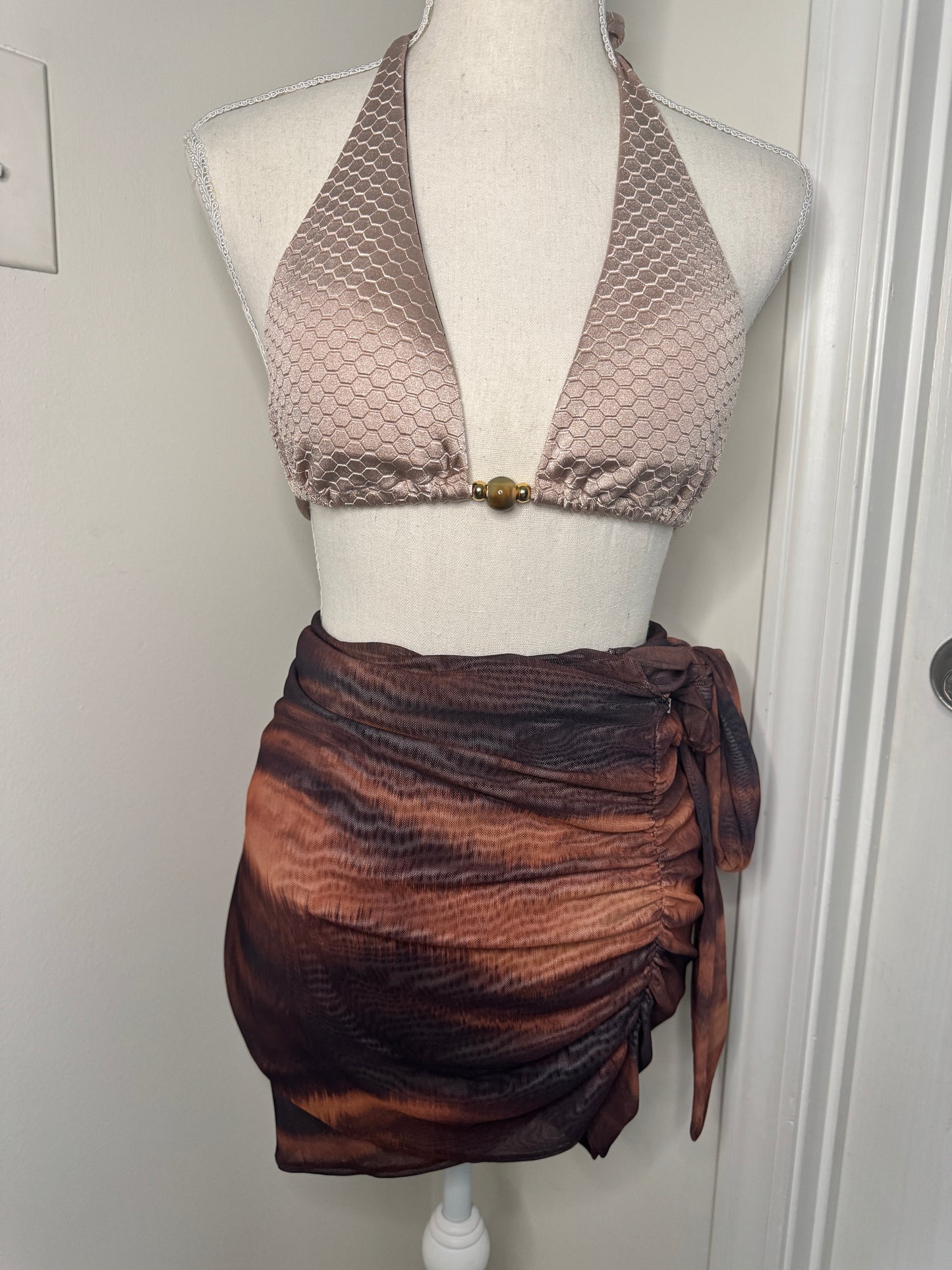 Wrap Skirt Cover Up (3 colors)
