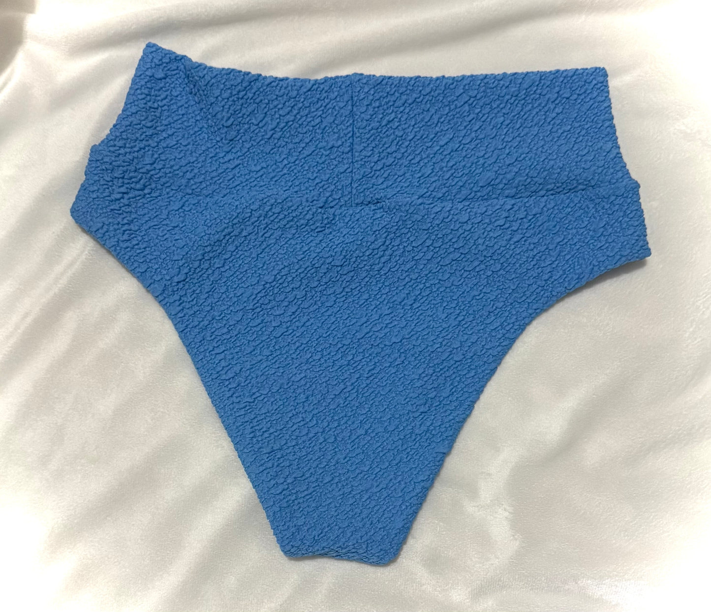 Baby blue high-rise bottoms